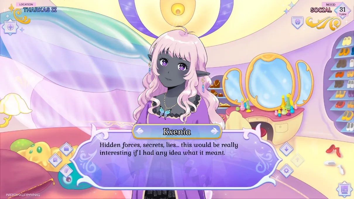 Kxenia talking about secrets
