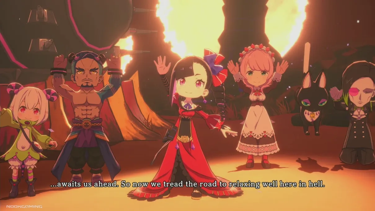 Etrange Overlord demo at the NIS America Showcase 2025