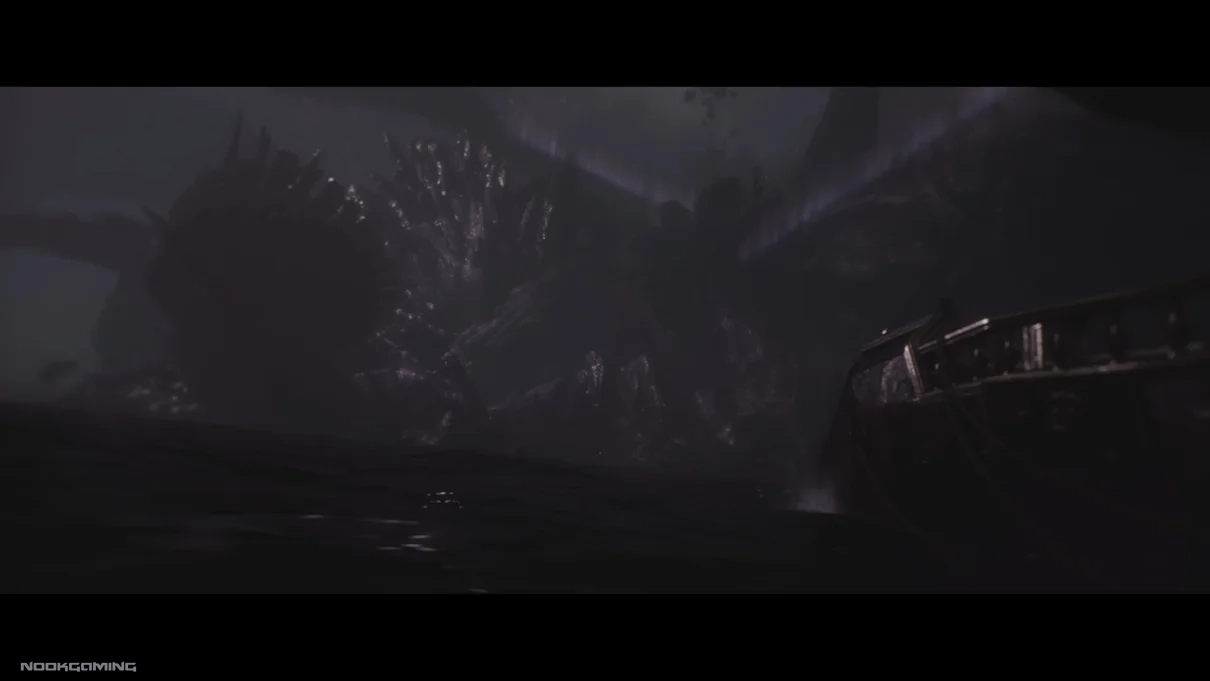 Landing cutscene during Expedition 33