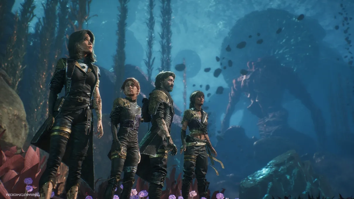 Four of Clair Obscur: Expedition 33's main party