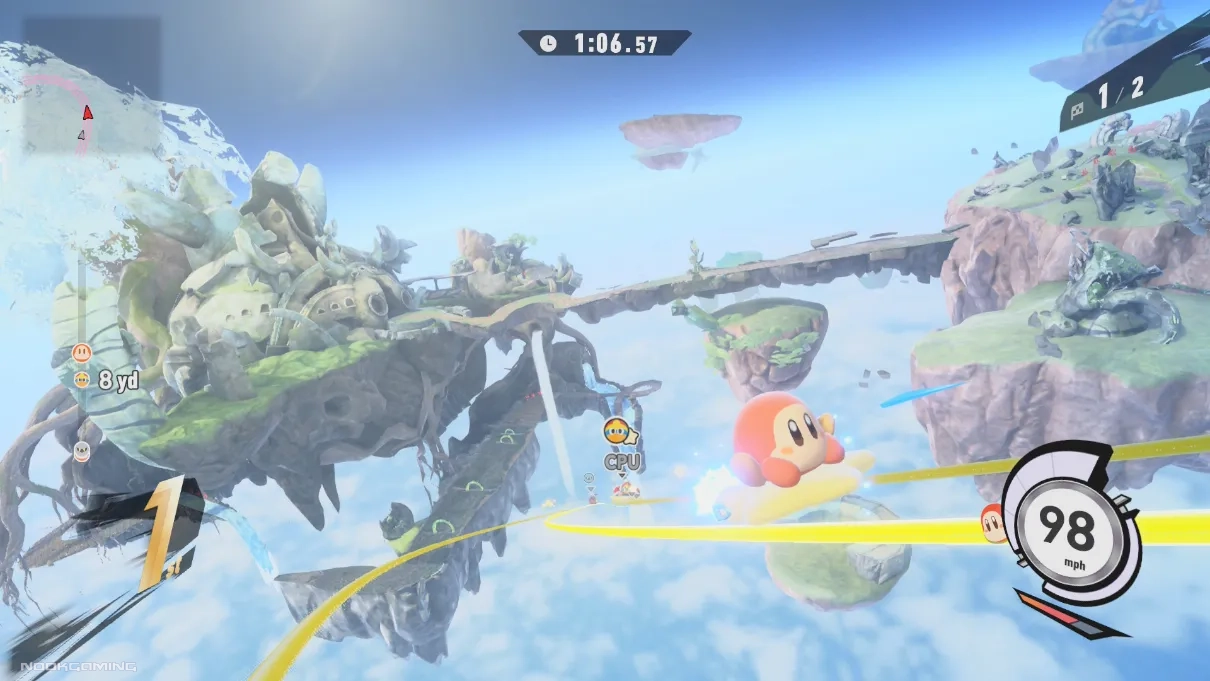 On a path through the sky