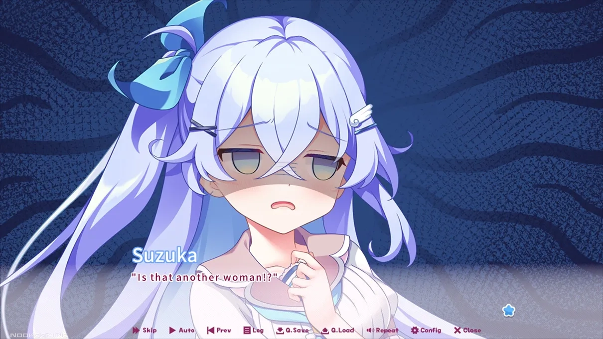 Suzuka showing she's not a fan of other women in her brother's life