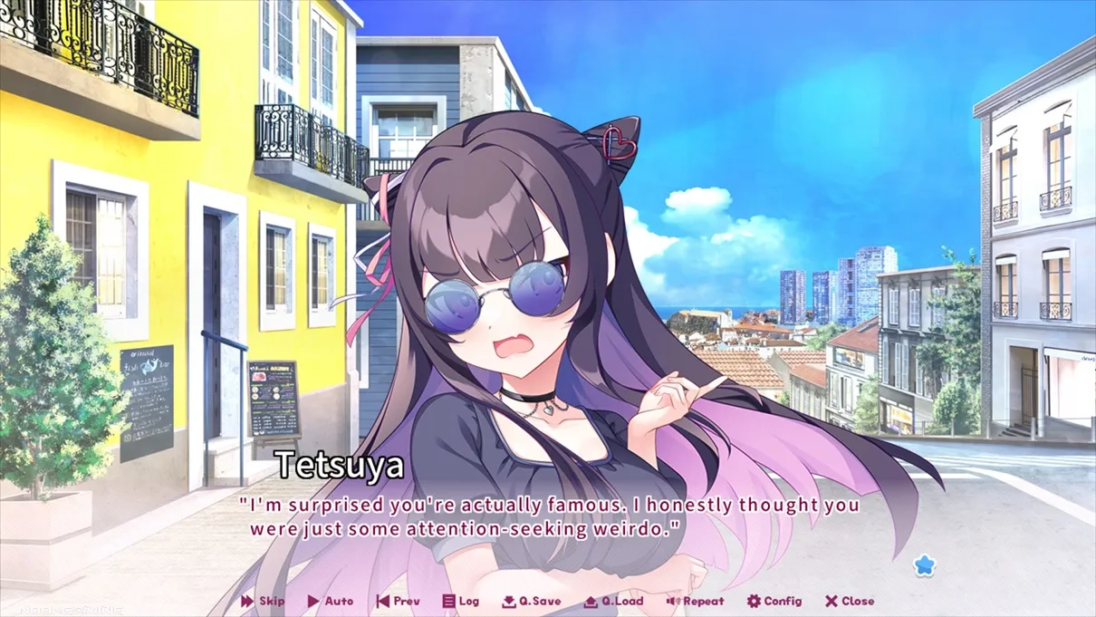 Tetsuya bickering with an arrogant Miu