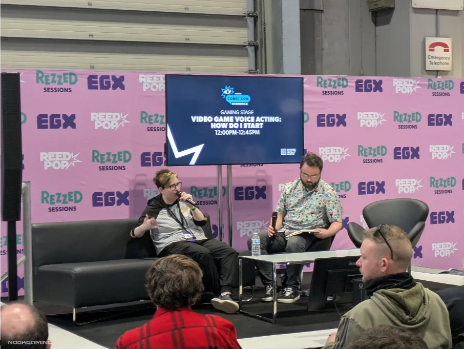A panel at mcm birmingham comic con 2025