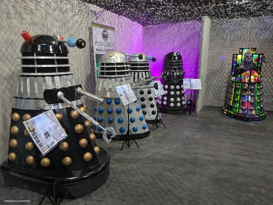Dalek Showroom at mcm birmingham comic con 2025