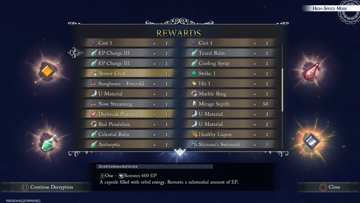 Grim Garten Loot