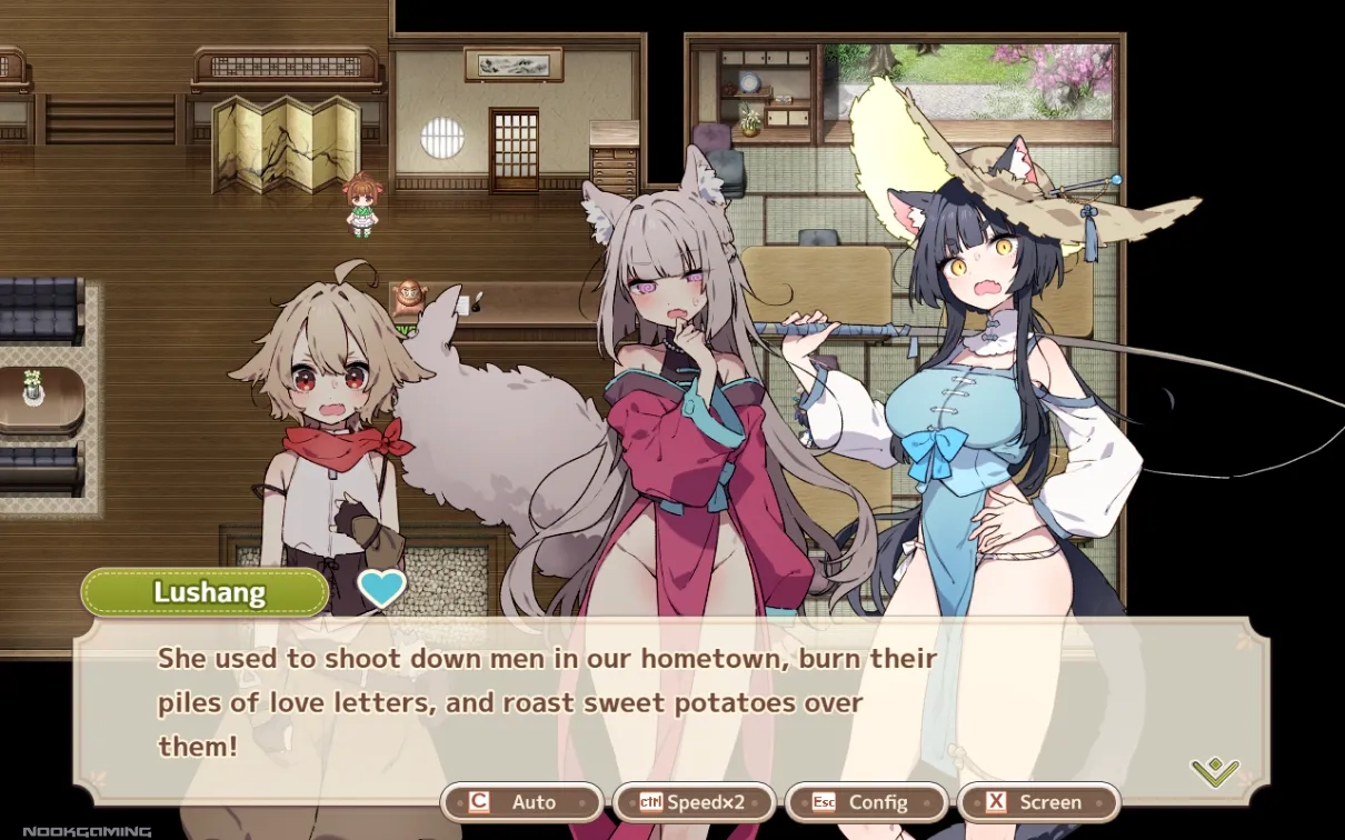 Protag and multiple heroines of Forestia ~Farm Life in the Country~