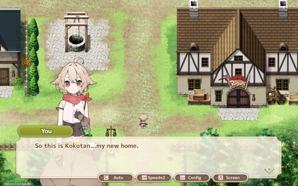 Protag of Forestia ~Farm Life in the Country~ at the start