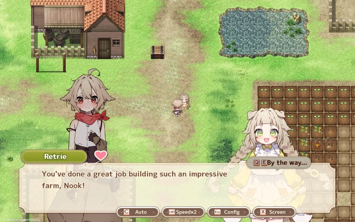 HUD error in conversation
